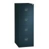 Armoire de Bureau Meuble Classeur Professionnel MTI 4 Tiroirs H132xL41xP62mm Anthracite - TRC4D-13-79145061
