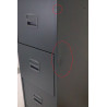 Armoire de Bureau Meuble Classeur Professionnel MTI 4 Tiroirs Pas Cher