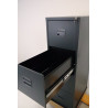 Armoire de Bureau Meuble Classeur Professionnel MTI 4 Tiroirs Anthracite - TRC4D-13-79145061
