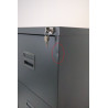 Armoire de Bureau Meuble Classeur Professionnel MTI 4 Tiroirs Pas Cher