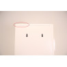 Vestiaire MTI 1800x30x500mm Blanc - WM231-BLC - NEUF Déclassé