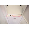 Vestiaire avec Penderie Fermeture à Clés MTI 1800x30x500mm Blanc - WM231-BLC - NEUF Déclassé