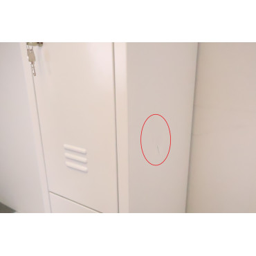 Vestiaire 2 Casiers avec Penderie Fermeture à Clés