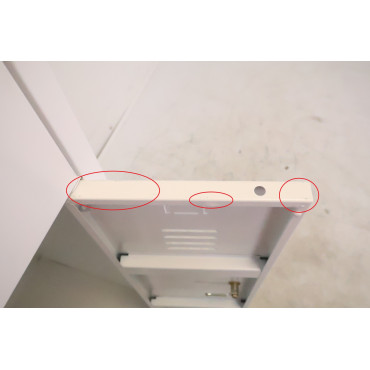 Vestiaire Fermeture à Clés MTI 1800x30x500mm Blanc - WM231-BLC - NEUF Déclassé