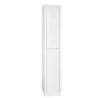 Vestiaire 2 Casiers avec Penderie Fermeture à Clés MTI 1800x30x500mm Blanc - WM231-BLC - NEUF Déclassé