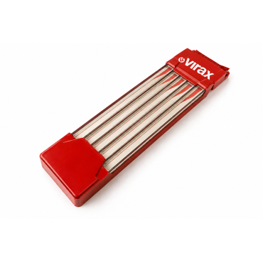 Lot de 100 Lames de Scie Métaux Bi-Métal 12dents/cm VIRAX pour Cuivre, Aluminium ou Inox de Faible Épaisseur - 043012