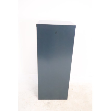 Armoire Colonnes à Clapets 5 Cases MTI Monobloc Métallique Anthracite L104xH41xP35cm