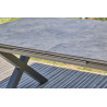 Table de Jardin Extensible DCB GARDEN Floride Aluminium avec Plateau Céramique