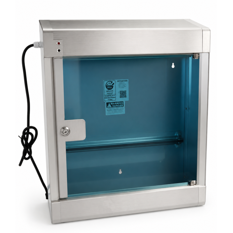 Armoire de Stérilisation Automatique 10 Couteaux FRANSTAL Support Aimant 50x59x15cm - IBRKS20A304
