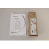 Sèche-Serviettes Électrique 300W INTUIS Ezybain Blanc - M172110 - NEUF Déclassé