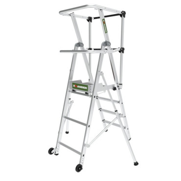 Échelle Plateforme Individuelle XHANDER 4 Marches 150kg - 71638154 - NEUF