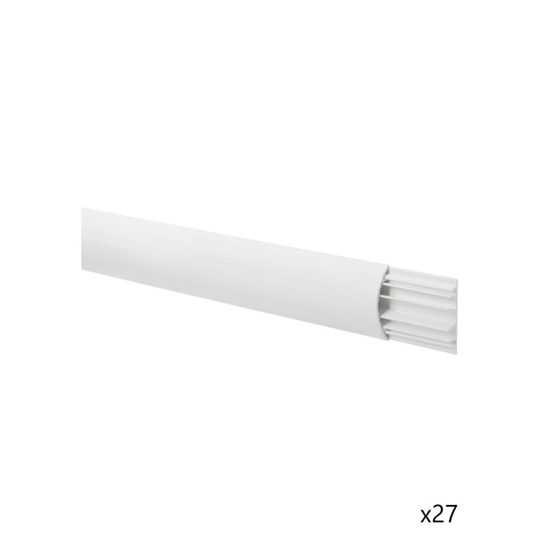 Lot de 27 Passages de Sol pour Câbles LEGRAND 2000x50x12mm Blanc - 098246 - NEUF Déclassé