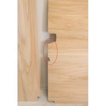 Plafond Bois Brut pour Renault Master 4/Interstar