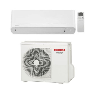 Ensemble de Climatisation Réversible 3,2kW TOSHIBA Yukai Monosplit Inverter Monopahsé-RAS-B10E2KVG-E-RAS-10E2AVG-E