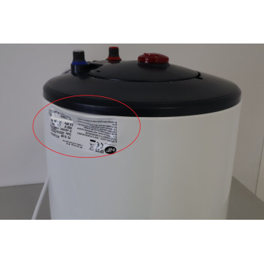 Chauffe-Eau Électrique 15L ATLANTIC Sur-Évier Compact Pas Cher