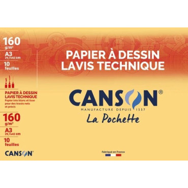 Lot de 2430 Paquets CANSON de Papier à Dessin, Millimétré et Calque