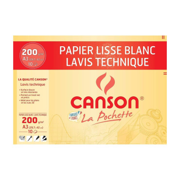 Lot de 2430 Paquets CANSON de Papier à Dessin, Millimétré et Calque