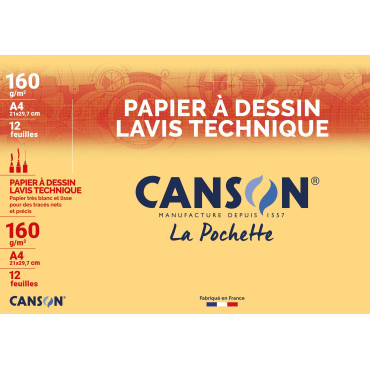 Lot de 2430 Paquets CANSON de Papier à Dessin, Millimétré et Calque
