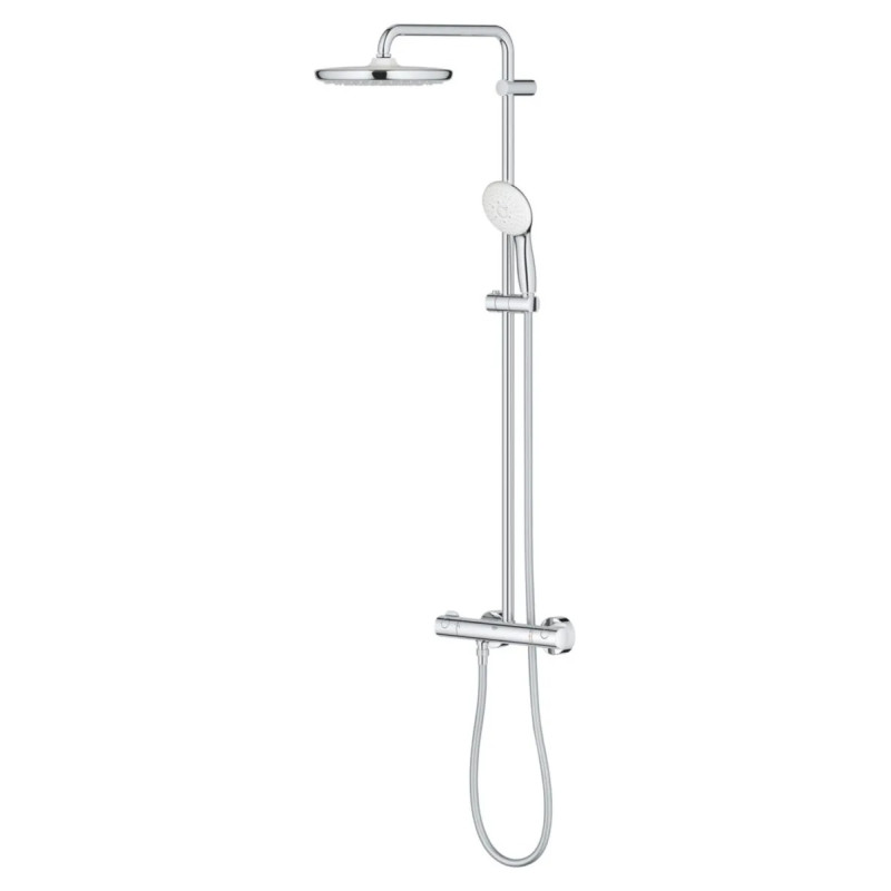 Colonne de Douche Thermostatique GROHE Sianne System 250 Douche de Tête Tempesta 250 Douchette Tempesta 110 - 1348390000