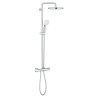 Colonne de Douche Thermostatique GROHE Sianne System 250 Douche de Tête Tempesta 250 Douchette Tempesta 110