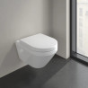 Pack Toilette WC Suspendu VILLEROY & BOCH Architectura Sans Bride avec Abattant Frein de Chute Blanc