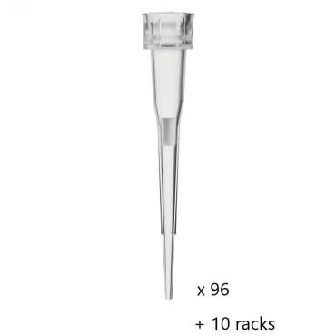 Lot de 96 Pointes de Pipettes à Filtre Barrière et de 10 Racks à Charnière THERMO FISHER SCIENTIFIC ART 10 - 2139-05-hr - NEUF