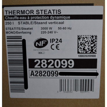 Chauffe-Eau Électrique 250L THERMOR Stéatis 282099