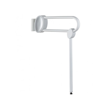 Barre d'Appuie Relevable avec Béquille PELLET Arsis 60cm Blanc - 048661 - NEUVE