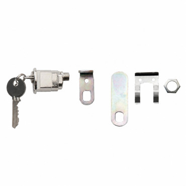 Batteuse à Barillets Serrure Boîte aux Lettres Écrou avec Clip 2 Clés - 24095 - NEUVE