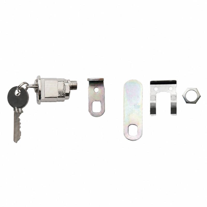 Batteuse à Barillets Serrure Boîte aux Lettres Écrou avec Clip 2 Clés - 24095 - NEUVE