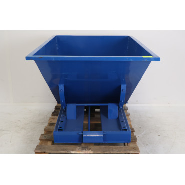 Benne Basculante 320L avec Entrée de Fourches Charge 1500kg - A482721