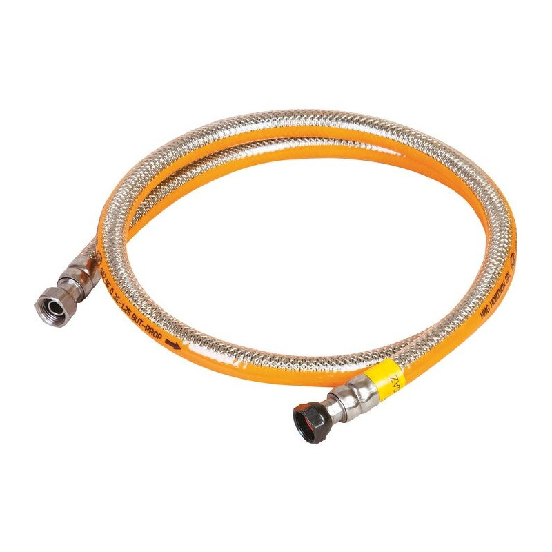 Tuyau Gaz Naturel 1m BOA GX en Acier Inoxydable - BOA