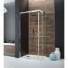 Paroi de Douche Coulissante TYXO Angle Sans Seuil 80x90cm Gauche - L13TXCAS0033G - NEUVE Déclassée