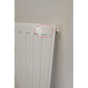 Radiateur Acier Eau Chaude 702W H90xL80cm FINIMETAL Tertiaire Type 10 - 10VM9000800