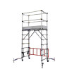 Échafaudage Roulant en Aluminium DUARIB Teletower Compact Sécurité Hauteur de Travail 4m - 7314020