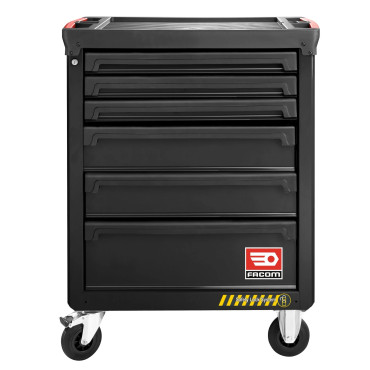 Servante d'Atelier Mobile 6 Tiroirs FACOM Roll Sans Outils - ROLL.6NM3ASPF