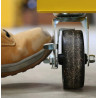 Servante d'Atelier 4 Tiroirs STANLEY Charge 23kg par Tiroir Jaune Sans Outils - STMT1-75063