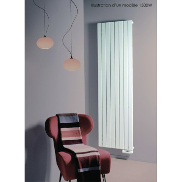 Radiateur Électrique 1500W H204.7xL59.2cm ACOVA Fassane Vertical Blanc - THX-150-200-TF