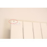 Radiateur Électrique 1500W H204.7xL59.2cm ACOVA Fassane Vertical Blanc - THX-150-200-TF - NEUF Déclassé pas cher