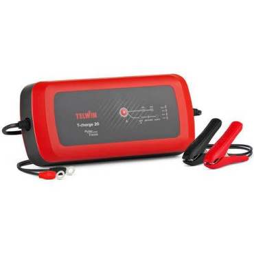 Chargeur de Batterie 12V TELWIN T-Charge pour Batterie WET, GEL, AGM, MF, PbCa, EFB - AB37241