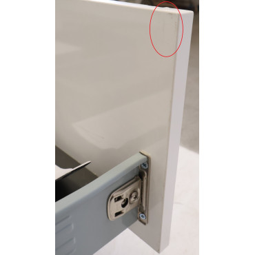 Meuble Sous-Vasque et Miroir Primeo Blanc - 4929543 - NEUF Déclassé