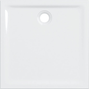 Receveur de Douche GEBERIT Renova Ultra-Plat 90x90cm Céramique Blanc - 00724800000AG3 - NEUF Déclassé