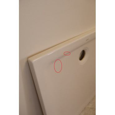 Receveur de Douche GEBERIT Renova Ultra-Plat 90x90cm Céramique