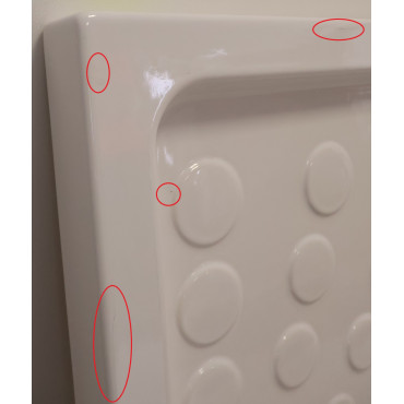 Receveur de Douche ALTERNA Seducta 80x80cm Blanc - 660554
