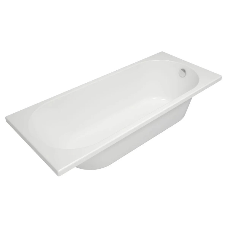 Baignoire Rectangulaire Acrylique ALTERNA Verseau 4 170x70cm Blanc - 4925121 - NEUVE Déclassée