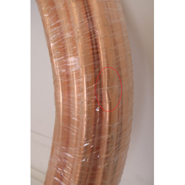Couronne Tube Cuivre 35m WIELAND NF Sanco Ø18mm - 501271447 - NEUVE Déclassée