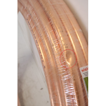 Couronne Tube Cuivre 35m WIELAND NF Sanco