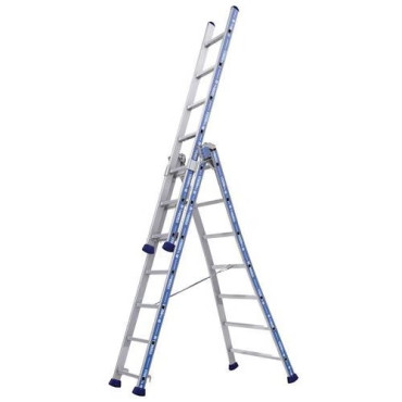 Échelle Transformable TUBESCA-COMABI Platinium 300 Pro 3x7 Marches H580cm - 02443607 - NEUVE Déclassée