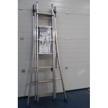Échelle Transformable TUBESCA-COMABI Platinium 300 Pro 3x7 Marches H580cm - 02443607 -