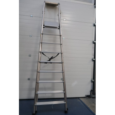 Escabeau Super Intensif TUBESCA Aluminium 9 Marches H404cm - 619-235 - NEUF